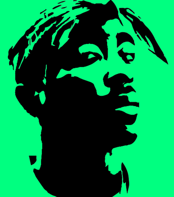 2Pac Glow in the Dark