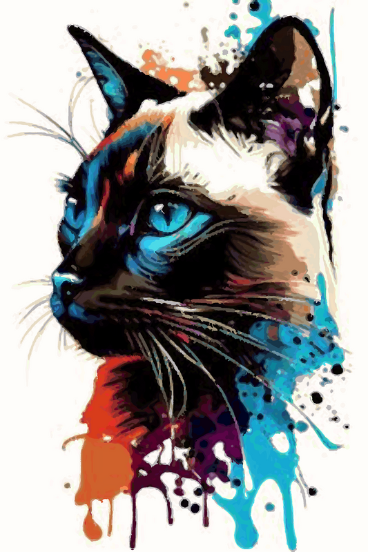 Colorful Cat